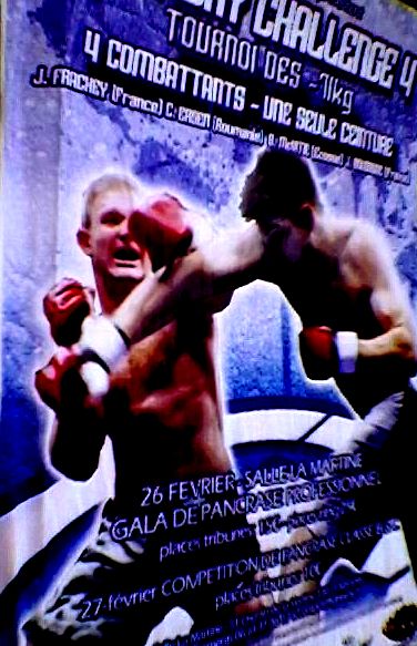 Affiche de boxe